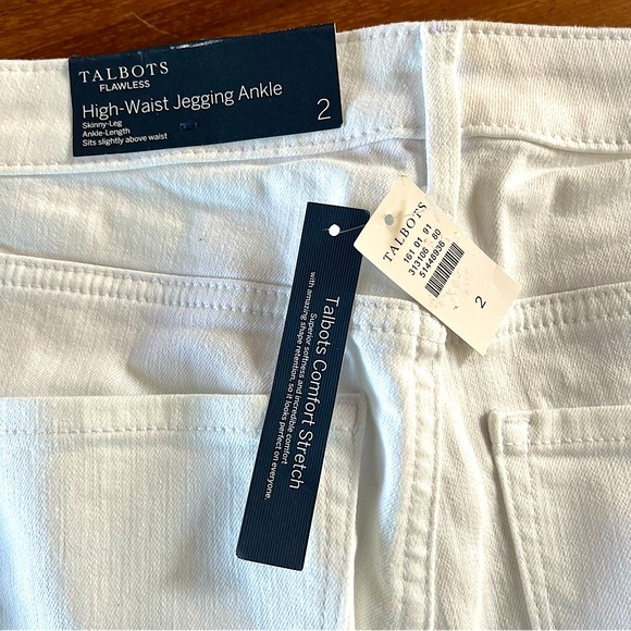 Talbots NWT Jeans  Size 2 - Picture 5 of 7